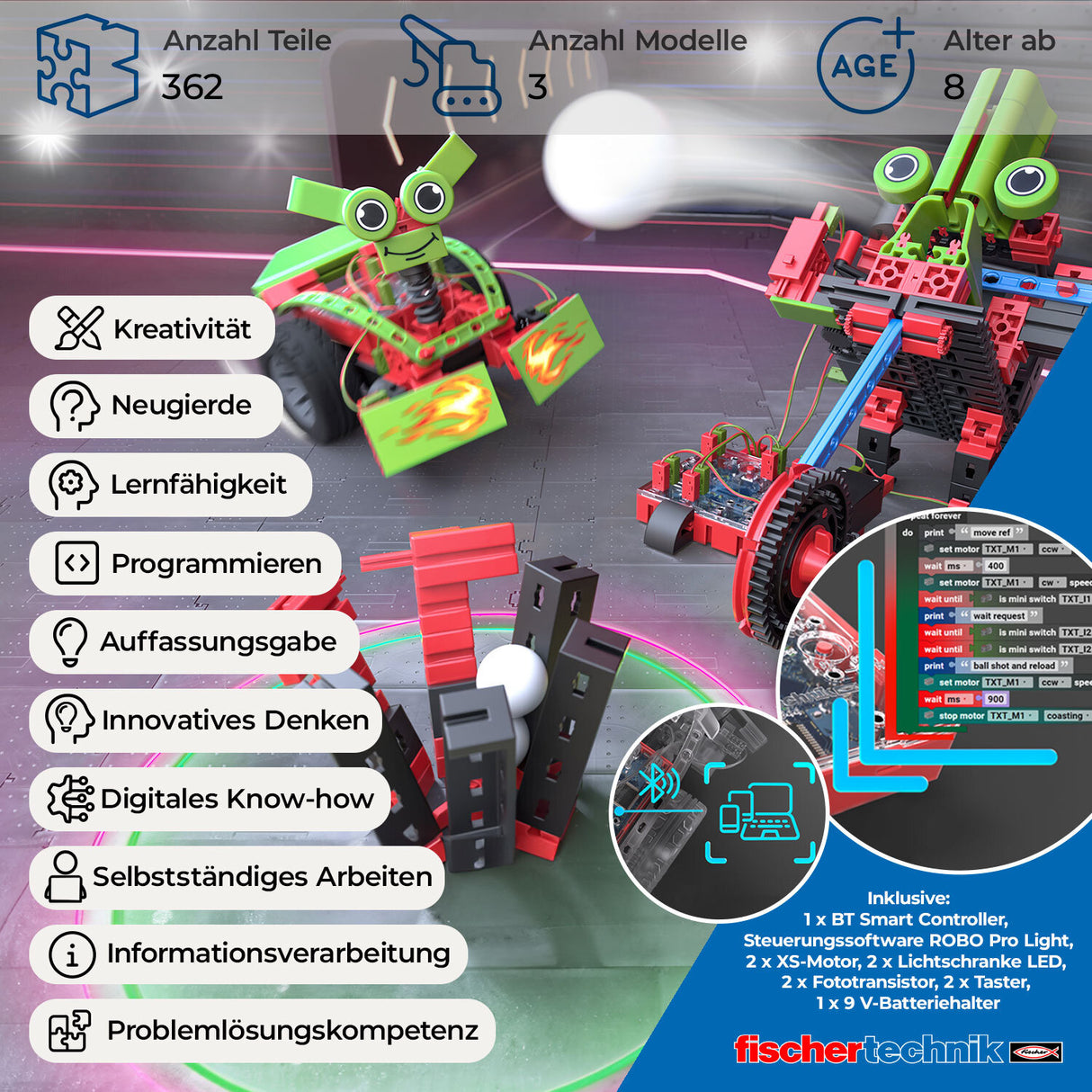 Fischertechnik Smart Robots Pro.