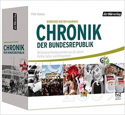 Buch "Chronik der Bundesrepublik" mit Titel, Autorenname, mehreren Fotos und Logos auf dem Cover.