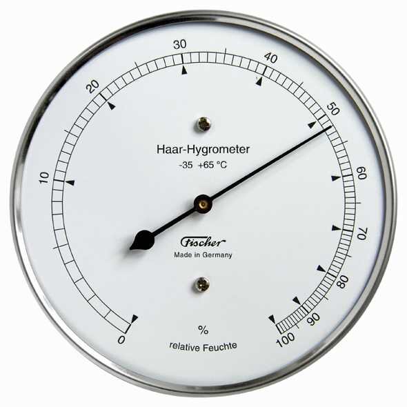 Echthaar-Hygrometer