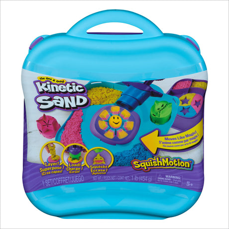 Kinetic Sand. Squishy Spielset Farbe