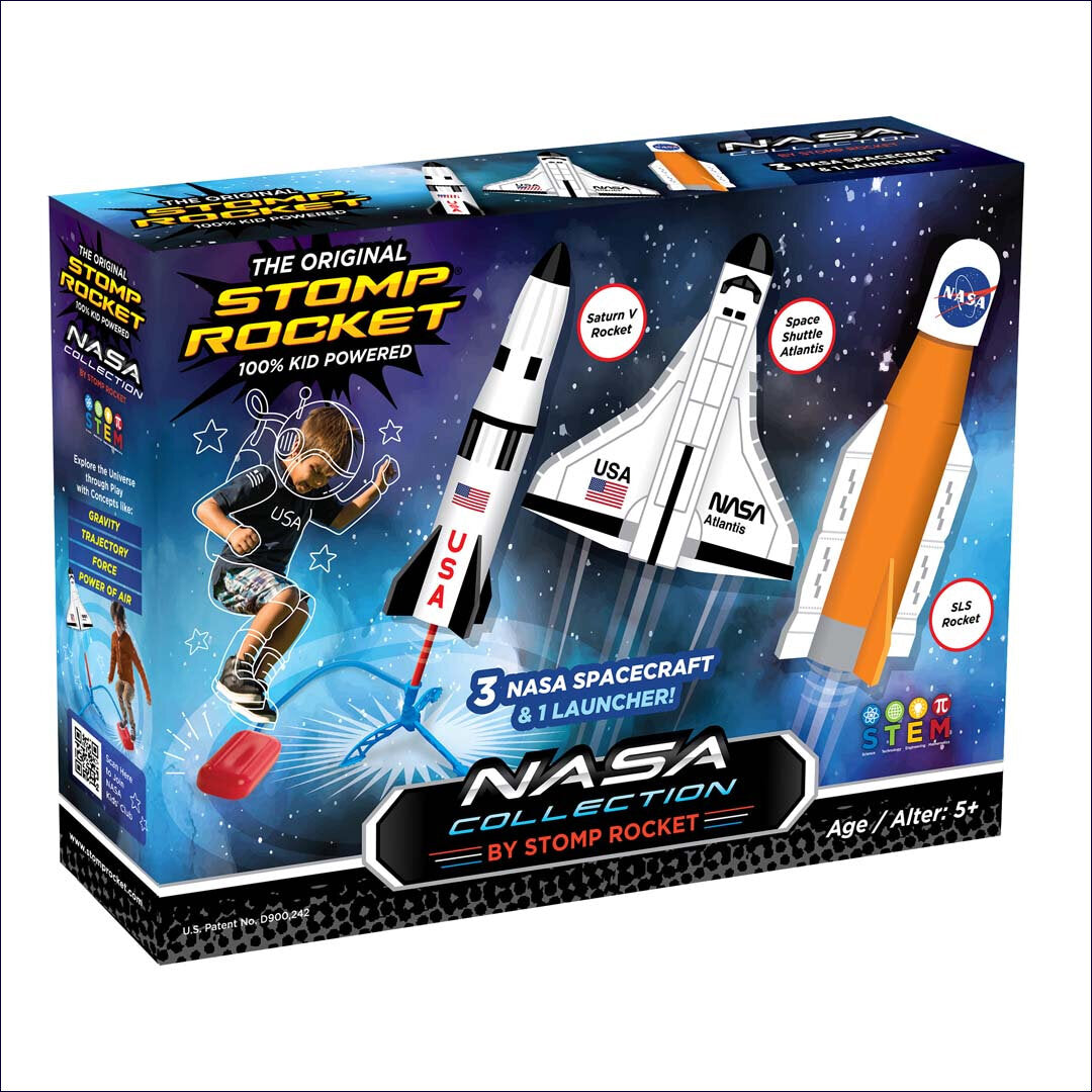 Druckluft Rakete. NASA Stomp Rocket