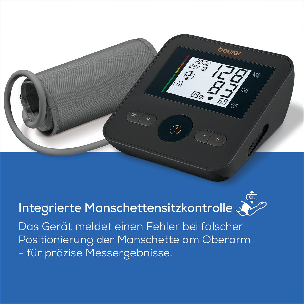 BM 27+ Oberarm Blutdruck- messgerät Limited Edition