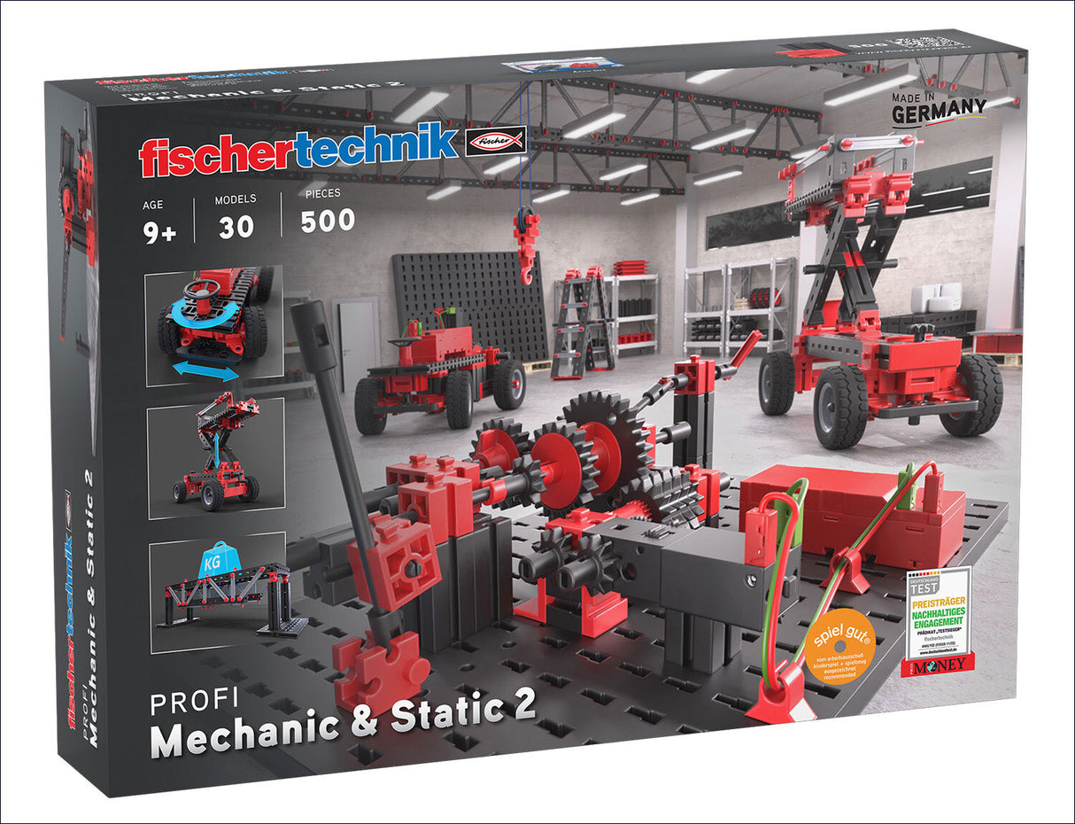 Fischertechnik Profi Mechanic & Static.