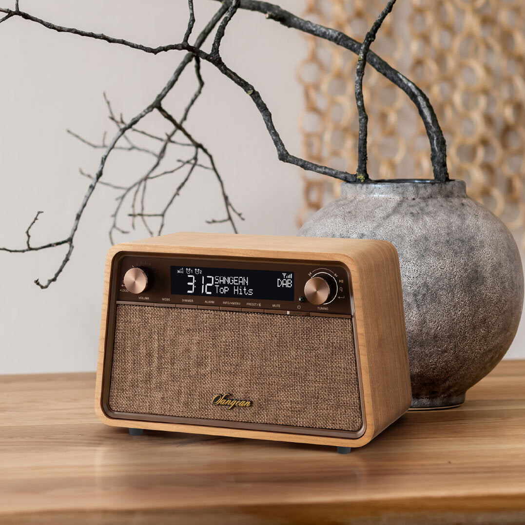 Sangean WR-201D Soundsystem.