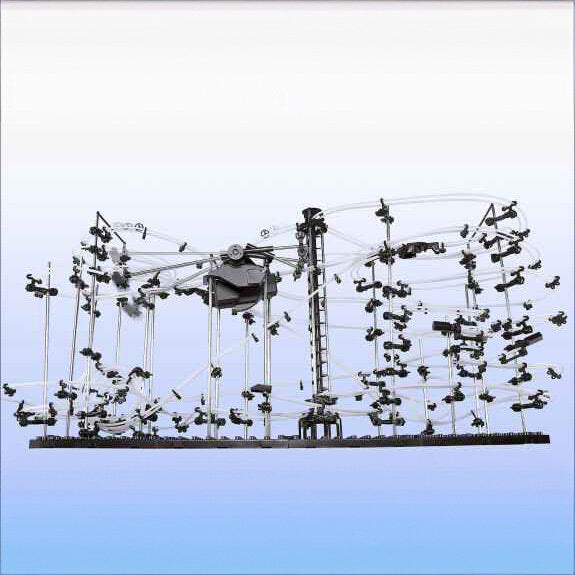 Kugel-Achterbahn. Level 5