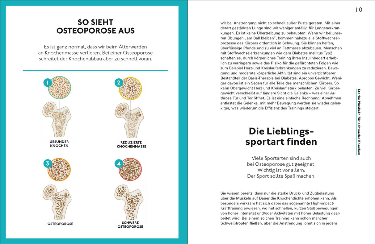 Aktiv gegen Osteoporose.