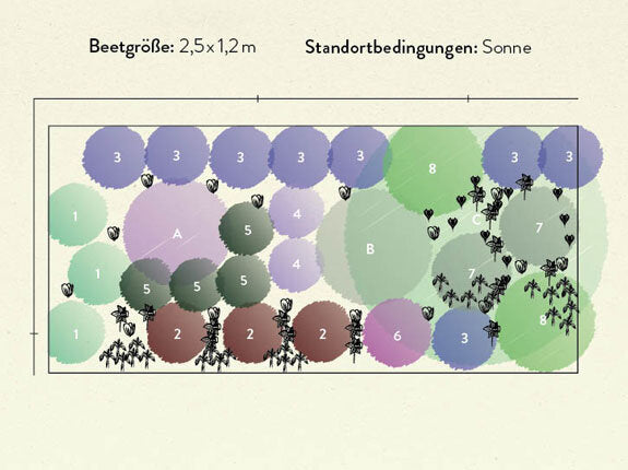 Kartenset: Einfach und schnell zum Blumengarten.