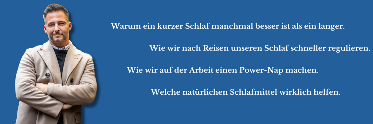 Schlafen wie ein Höhlenmensch.